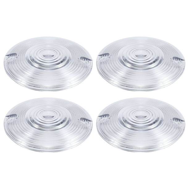 Motoforti 4pcs 82mm OD White Front Rear LED Turn Signals Covers Light Lens Cover for Harley-Davidson Electra Glide Motoforti 4pcs 82mm OD White Front Rear LED Turn Signals Covers Light Lens Cover for Harley-Davidson Electra Glide